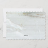 Uitnodiging voor baby Breath & Tea Cup (Achterkant)