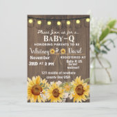 uitnodiging voor baby-Q (Staand voorkant)