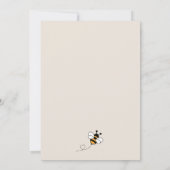 Uitnodiging voor baby shower (Achterkant)