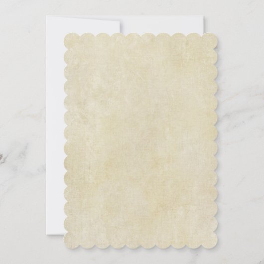 Uitnodiging voor Baby shower (Achterkant)