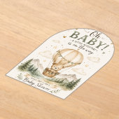 Uitnodiging voor Baby Shower Avontuur (Laagn)