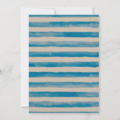 Uitnodiging voor baby shower boeken (Achterkant)