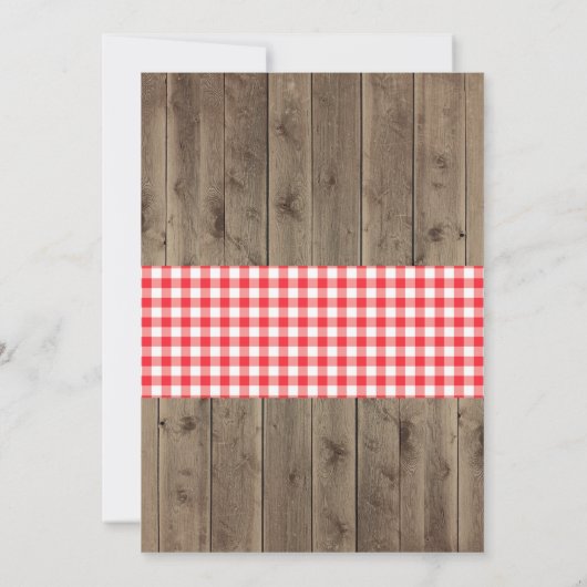 uitnodiging voor baby shower-boerderij (Achterkant)