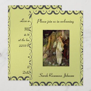 uitnodiging voor baby shower Fairy Tale