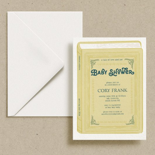 Uitnodiging voor Baby shower in het eBay-winkel