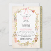 Uitnodiging voor Baby shower in het eBay-winkel (Achterkant)