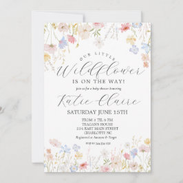 uitnodiging voor baby shower in ongewijzigde staat