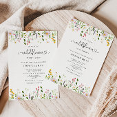 uitnodiging voor baby shower in ongewijzigde staat