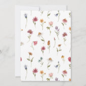 uitnodiging voor baby shower in ongewijzigde staat (Achterkant)