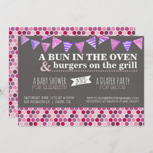 Uitnodiging voor baby shower/Luierpartij