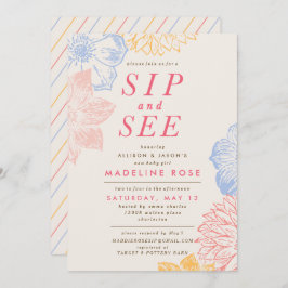 Uitnodiging voor baby shower *SIP en SEE*