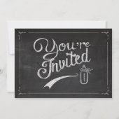 Uitnodiging voor Baby shower van karkassen (Achterkant)