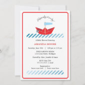 Uitnodiging voor Baby shower van papier (Voorkant)