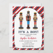 Uitnodiging voor Baby shower van voedingskraker (Voorkant)