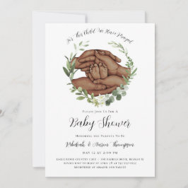 Uitnodiging voor babyborrel 'Voor dit kind hebben