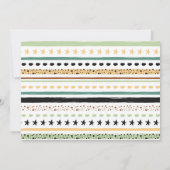 Uitnodiging voor babyborrel voor jongetje Safari (Achterkant)