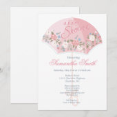 Uitnodiging voor babyfeest (Voorkant / Achterkant)