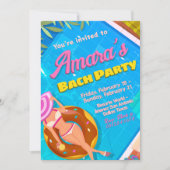 Uitnodiging voor Bach-feestje - Weekendprogramma (Voorkant)