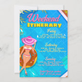 Uitnodiging voor Bach-feestje - Weekendprogramma (Achterkant)