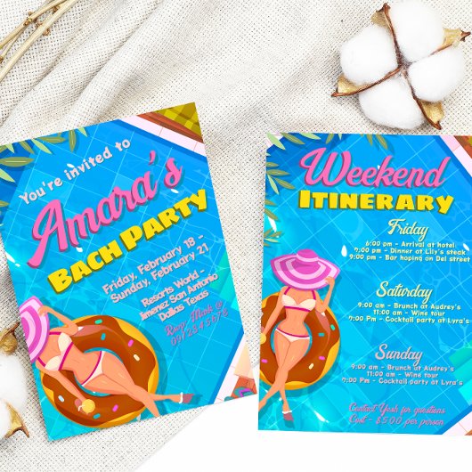 Uitnodiging voor Bach-feestje - Weekendprogramma