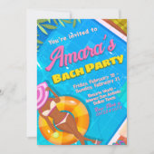 Uitnodiging voor Bach Party - Weekend Route (Voorkant)