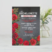 Uitnodiging voor Bachelorette kijkgroep, 5" x 7" ( (Staand voorkant)