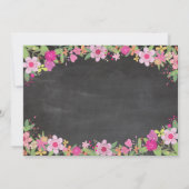 Uitnodiging voor bachelorette-uitje bruidsfeest kr (Achterkant)