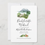 Uitnodiging voor Bachelorette-weekend in Honolulu (Voorkant)