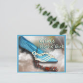 Uitnodiging voor Bachlorette (Staand voorkant)