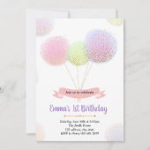 Uitnodiging voor ballonfeestdag (Voorkant)