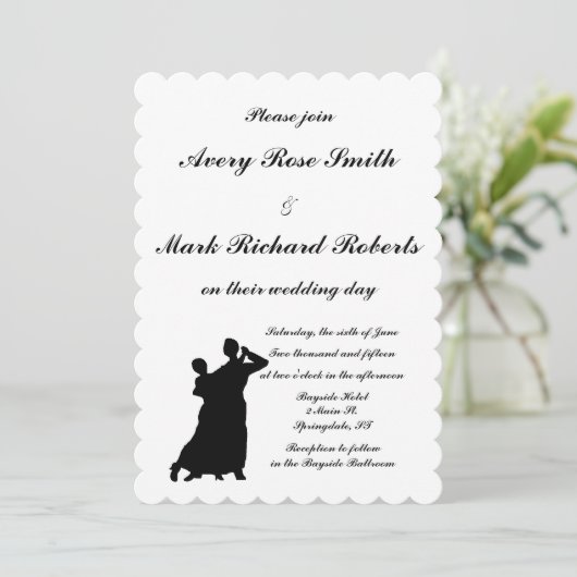 Uitnodiging voor "ballroebel" (Staand voorkant)