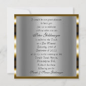 Uitnodiging voor Bar Mitswa ceremonie (Voorkant)