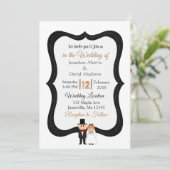 Uitnodiging voor barbecues en brouwerijen (Staand voorkant)