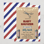 Uitnodiging voor Barber shop (Voorkant / Achterkant)