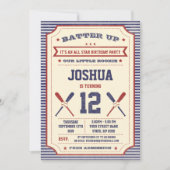  uitnodiging voor Baseball Baseball Ticket (Voorkant)