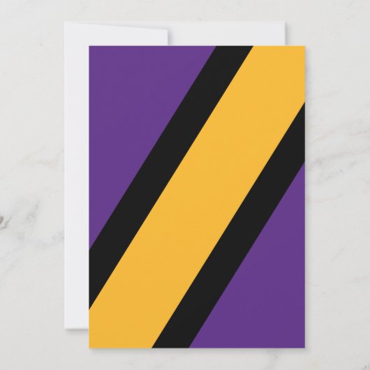 Uitnodiging voor Basketball Party (Achterkant)