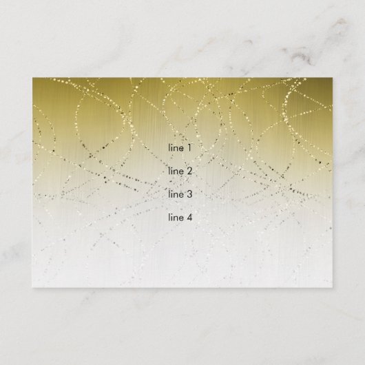 Uitnodiging voor Bat Mitzvah Gouden Ster Glitteren (Achterkant)