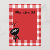 uitnodiging voor bbq (Voorkant)