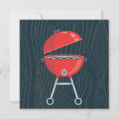 Uitnodiging voor BBQ-feest (Achterkant)