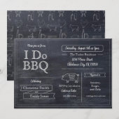 Uitnodiging voor BBQ-kookfeest (Voorkant / Achterkant)