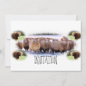 Uitnodiging voor BBQ of Dinner Party (Voorkant)