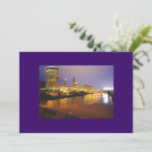 Uitnodiging voor bedrijfsevenement (Staand voorkant)