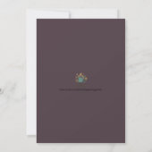 Uitnodiging voor bergbruiloft digitale download be (Achterkant)