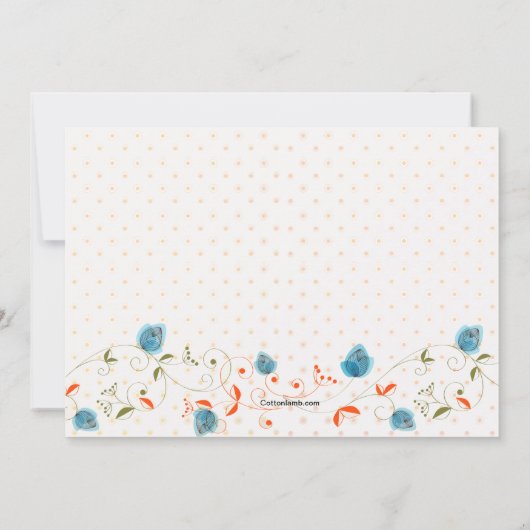 Uitnodiging voor Berry Border (Achterkant)