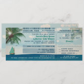 Uitnodiging voor bestemmingsweddenschappen en RSVP (Voorkant / Achterkant)