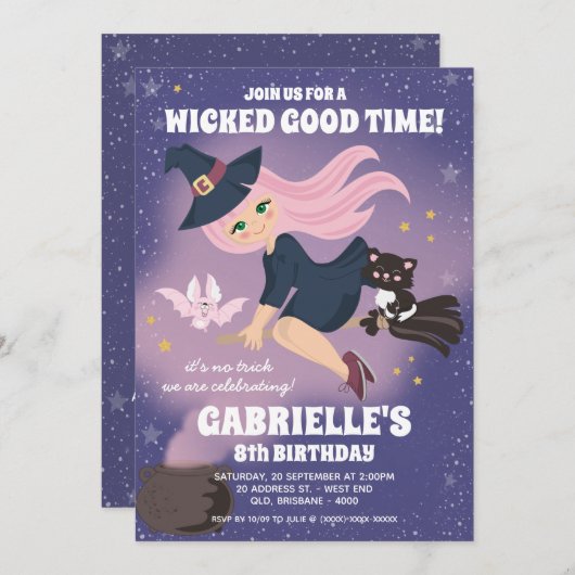 Uitnodiging voor betoging (Voorkant / Achterkant)