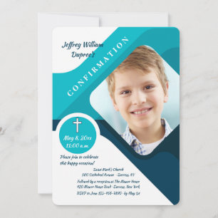 Uitnodiging voor bevestiging van de moderne zegeni