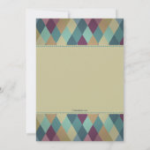 uitnodiging voor bevestiging van diamantpatroon (Achterkant)