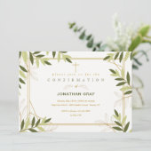 Uitnodiging voor bevestiging van Lijst blad (Staand voorkant)