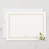 Uitnodiging voor bevestiging van Lijst blad (Achterkant)